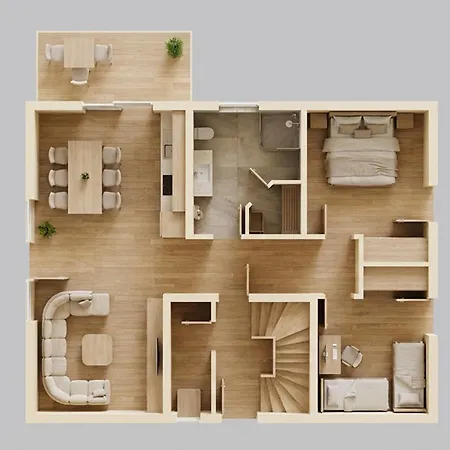 Sonneninsel Haus Sonnenschein Erdgeschoss * Loddin